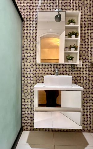 Casa para alugar com 21m², 1 quarto e sem vaga Casa para alugar com 21m², 1 quarto e sem vagaBanheiro