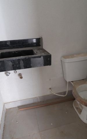 Apartamento para alugar com 77m², 3 quartos e 1 vagaBanheiro da suíte