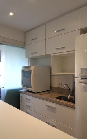 Apartamento para alugar com 47m², 1 quarto e 1 vagaCozinha e Área de Serviço