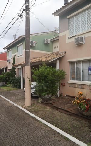 Casa de condomínio para alugar com 91m², 3 quartos e 1 vagaFachada da Casa/Placa