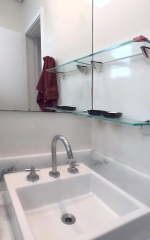 Apartamento para alugar com 77m², 2 quartos e 1 vagaBanheiro do Quarto 2