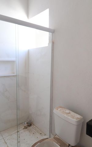 Apartamento para alugar com 82m², 3 quartos e 1 vagaBanheiro da suíte 