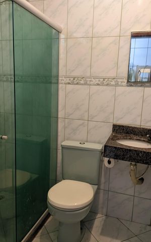 Studio para alugar com 30m², 1 quarto e sem vaga Studio para alugar com 30m², 1 quarto e sem vagaBanheiro