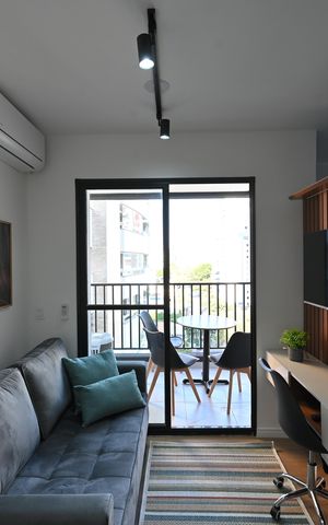 Apartamento para alugar com 28m², 1 quarto e sem vagaSala