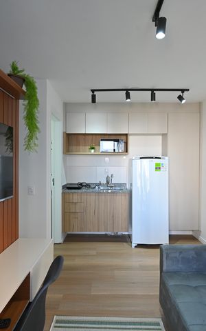 Apartamento para alugar com 28m², 1 quarto e sem vagaSala