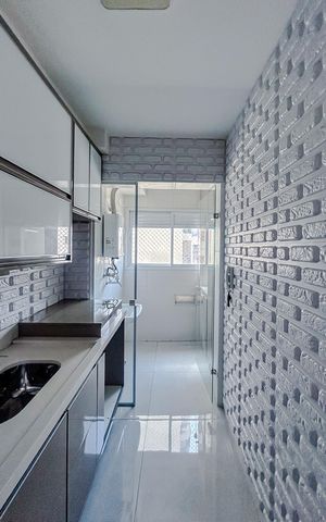 Apartamento à venda com 51m², 2 quartos e 1 vagaCozinha