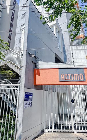 Apartamento à venda com 51m², 2 quartos e 1 vagaFachada com Plaquinha