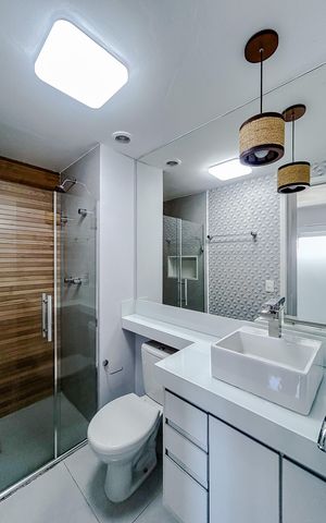 Apartamento à venda com 51m², 2 quartos e 1 vagaBanheiro da Suíte
