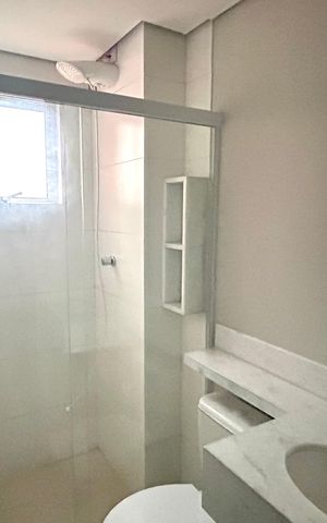 Apartamento à venda com 46m², 2 quartos e 1 vaga Apartamento à venda com 46m², 2 quartos e 1 vagaBanheiro
