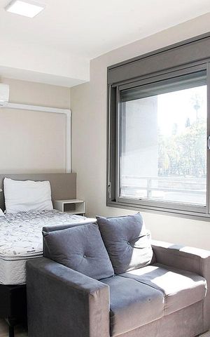 Studio para alugar com 28m², 1 quarto e 1 vagaStudio - Sala / Quarto