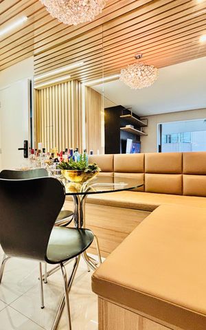 Apartamento à venda com 63m², 2 quartos e 1 vaga Apartamento à venda com 63m², 2 quartos e 1 vagaSala de Jantar