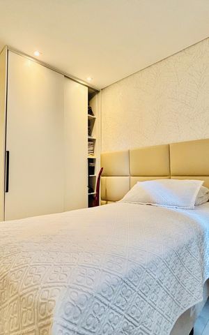 Apartamento à venda com 63m², 2 quartos e 1 vaga Apartamento à venda com 63m², 2 quartos e 1 vagaQuarto