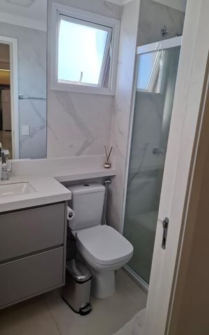 Apartamento à venda com 72m², 3 quartos e 2 vagas Apartamento à venda com 72m², 3 quartos e 2 vagasBanheiro