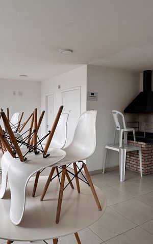 Apartamento para alugar com 45m², 2 quartos e 1 vaga Apartamento para alugar com 45m², 2 quartos e 1 vagaÁrea comum - Churrasqueira