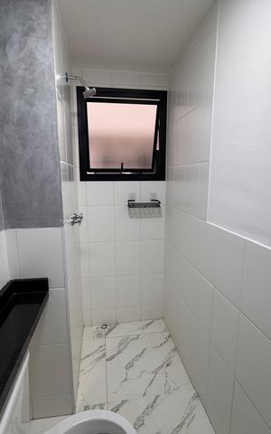 Apartamento para alugar com 45m², 2 quartos e 1 vaga Apartamento para alugar com 45m², 2 quartos e 1 vagaBanheiro