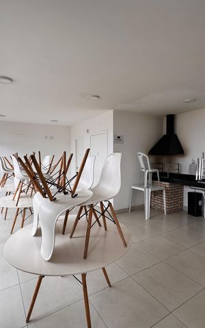 Apartamento para alugar com 45m², 2 quartos e 1 vaga Apartamento para alugar com 45m², 2 quartos e 1 vagaÁrea comum - Churrasqueira