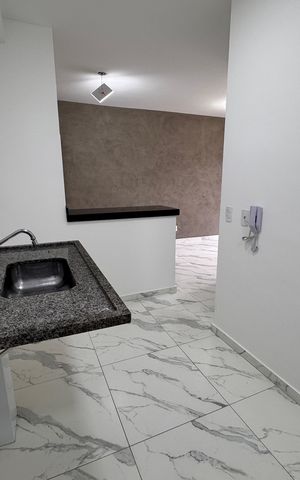Apartamento para alugar com 45m², 2 quartos e 1 vaga Apartamento para alugar com 45m², 2 quartos e 1 vagaCozinha e Área de Serviço