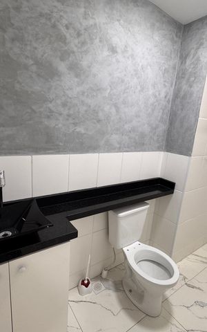 Apartamento para alugar com 45m², 2 quartos e 1 vaga Apartamento para alugar com 45m², 2 quartos e 1 vagaBanheiro