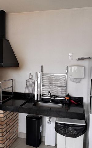 Apartamento para alugar com 45m², 2 quartos e 1 vaga Apartamento para alugar com 45m², 2 quartos e 1 vagaÁrea comum - Churrasqueira
