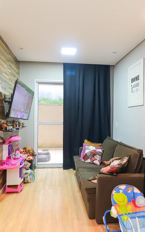 Apartamento à venda com 59m², 2 quartos e 1 vagaSala