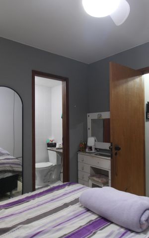 Casa de condomínio para alugar com 95m², 3 quartos e 1 vagaSuíte 1
