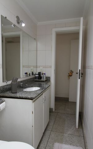 Apartamento à venda com 135m², 3 quartos e 2 vagasBanheiro Social