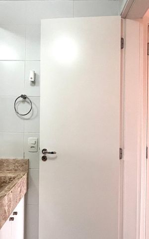 Apartamento à venda com 28m², 1 quarto e sem vaga Apartamento à venda com 28m², 1 quarto e sem vagaBanheiro da Suíte