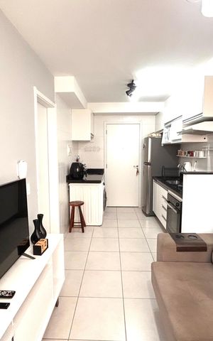 Apartamento à venda com 28m², 1 quarto e sem vaga Apartamento à venda com 28m², 1 quarto e sem vagaSala