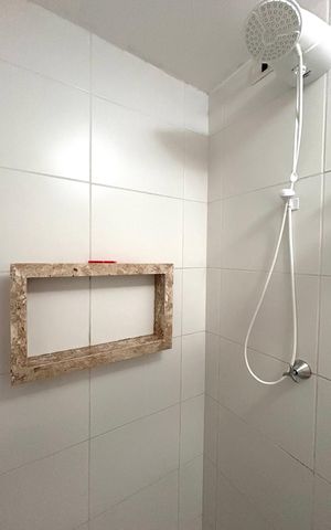 Apartamento à venda com 28m², 1 quarto e sem vaga Apartamento à venda com 28m², 1 quarto e sem vagaBanheiro da Suíte