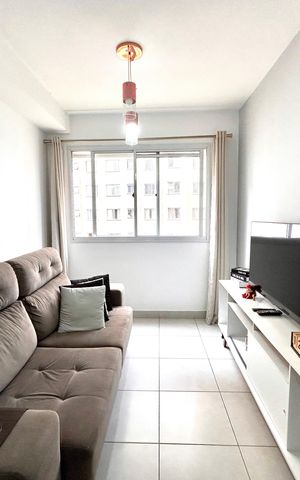 Apartamento à venda com 28m², 1 quarto e sem vaga Apartamento à venda com 28m², 1 quarto e sem vagaSala
