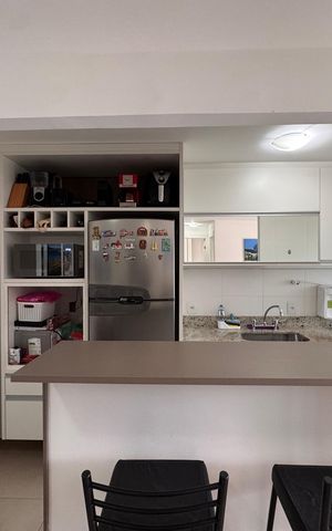 Apartamento para alugar com 75m², 2 quartos e 1 vagaCozinha e Área de Serviço