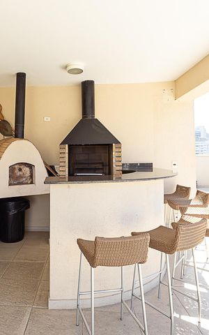 Apartamento para alugar com 45m², 1 quarto e 1 vaga Apartamento para alugar com 45m², 1 quarto e 1 vagaÁrea comum - Churrasqueira