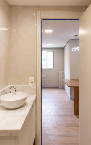 Apartamento à venda com 38m², 2 quartos e sem vaga Apartamento à venda com 38m², 2 quartos e sem vagaBanheiro