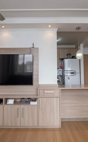 Apartamento à venda com 70m², 3 quartos e 2 vagasSala