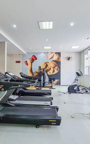 Apartamento à venda com 97m², 2 quartos e 2 vagas Apartamento à venda com 97m², 2 quartos e 2 vagasÁrea comum - Academia