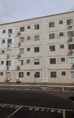 Apartamento para alugar com 42m², 2 quartos e 1 vagaFachada do bloco/Placa