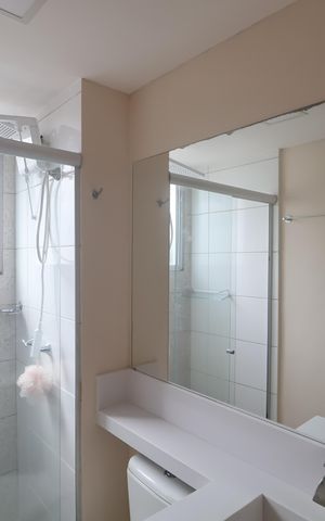 Apartamento para alugar com 42m², 2 quartos e 1 vagaBanheiro