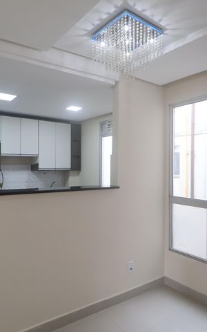 Apartamento para alugar com 42m², 2 quartos e 1 vagaCozinha e Área de Serviço