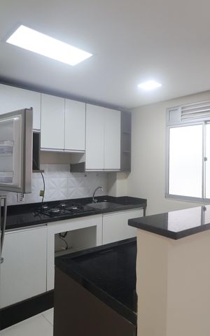 Apartamento para alugar com 42m², 2 quartos e 1 vagaCozinha e Área de Serviço