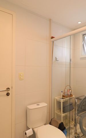 Apartamento à venda com 67m², 2 quartos e 1 vagaBanheiro da Suíte
