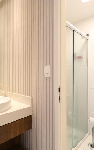 Apartamento à venda com 67m², 2 quartos e 1 vagaBanheiro Social