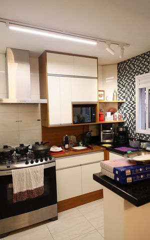 Apartamento à venda com 90m², 3 quartos e 2 vagasCozinha e Área de Serviço