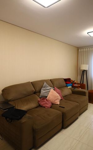 Apartamento à venda com 90m², 3 quartos e 2 vagasSala