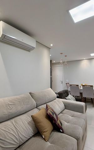Apartamento à venda com 68m², 2 quartos e 1 vaga Apartamento à venda com 68m², 2 quartos e 1 vagaSala