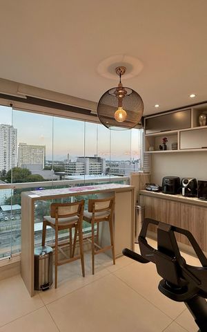 Apartamento à venda com 68m², 2 quartos e 1 vaga Apartamento à venda com 68m², 2 quartos e 1 vagaSacada