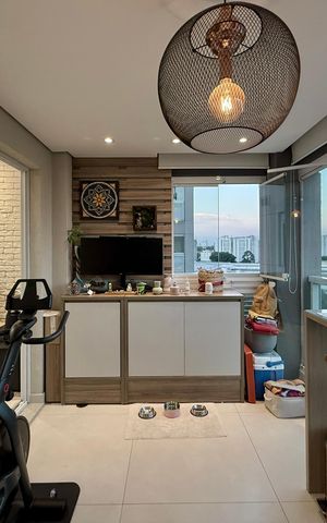 Apartamento à venda com 68m², 2 quartos e 1 vaga Apartamento à venda com 68m², 2 quartos e 1 vagaSacada