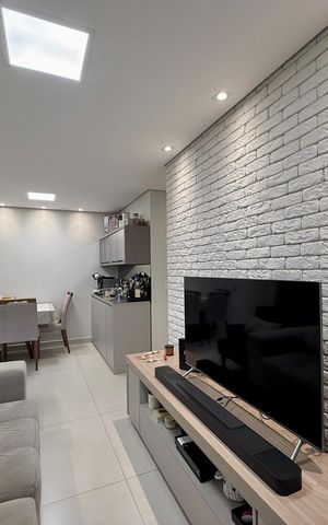 Apartamento à venda com 68m², 2 quartos e 1 vaga Apartamento à venda com 68m², 2 quartos e 1 vagaSala