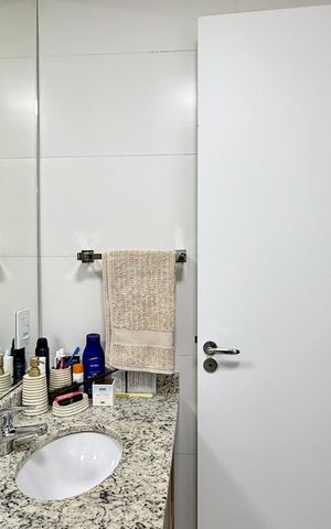 Apartamento para alugar com 75m², 2 quartos e 2 vagas Apartamento para alugar com 75m², 2 quartos e 2 vagasBanheiro Social