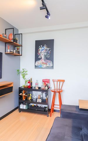 Apartamento à venda com 42m², 2 quartos e 1 vaga Apartamento à venda com 42m², 2 quartos e 1 vagaSala