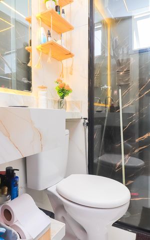 Apartamento à venda com 42m², 2 quartos e 1 vaga Apartamento à venda com 42m², 2 quartos e 1 vagaBanheiro